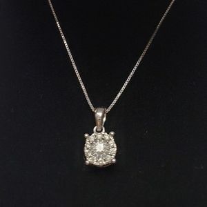 Kay 10WG Diamond Necklace